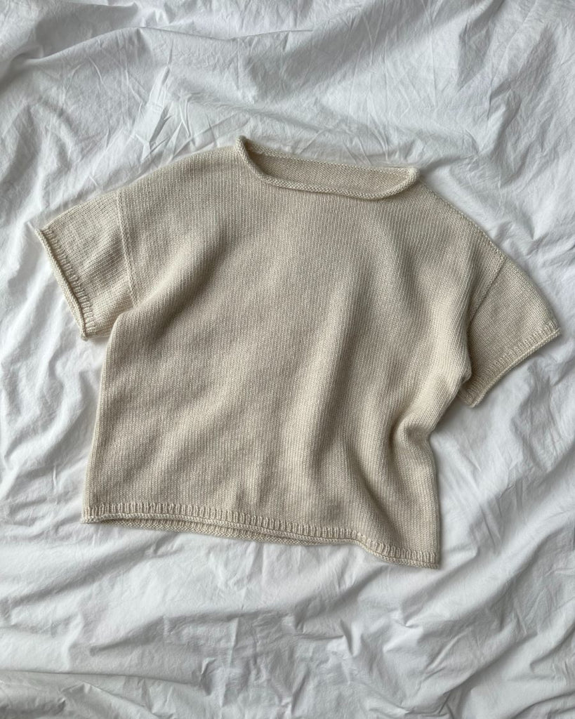 Liggende hvid Cloud Tee 