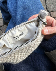 Marie purse med lynlås for og Petiteknit label