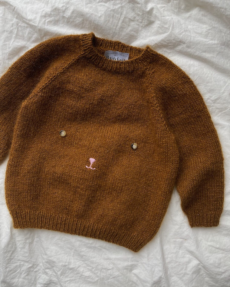 Grå Bamsesweater på bøjle