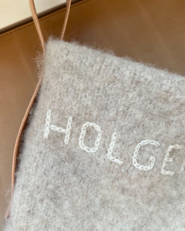 Hængende grå Julesok