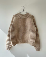 Beige September Sweater på bøjle