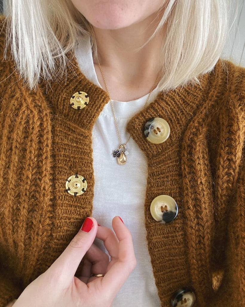 Closeup af brun September Jakke