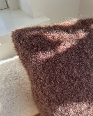 Closeup af brun Teddy Pillow 
